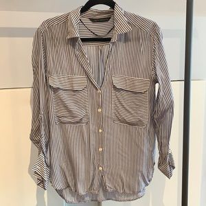 Zara blue top. Size M